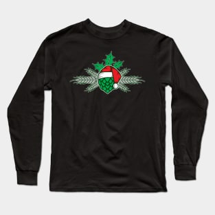 Santa's Hoppy Beer Long Sleeve T-Shirt